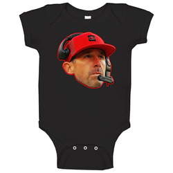Kyle Shanahan Football Couch Big Head Baby One Piece Kyle Shanahan Football Couch Big Head Baby One Piece