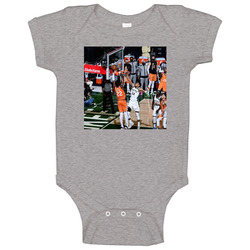 Giannis Antetokounmpo Block Basketball Fan Baby One Piece