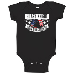 Hilary Knight Ice Hockey Usa Athlete For President Winter Olympic Team Baby One Piece Hilary Knight Ice Hockey Usa Athlete For President Winter Olympic Team Baby One Piece