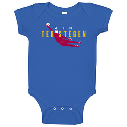 Air Marc-andre Ter Stegen Football Soccer Goalie Barcelona Fc Fan Baby One Piece Air Marc-andre Ter Stegen Football Soccer Goalie Barcelona Fc Fan Baby One Piece