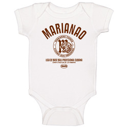 Marianao Tigres Island Stars Cuban Baseball Baby One Piece Marianao Tigres Island Stars Cuban Baseball Baby One Piece