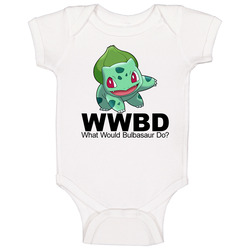 Bulbasaur Pokeman Wwbd Baby One Piece