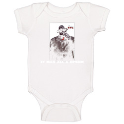 Notorious Big Biggie Smalls Baby One Piece Notorious Big Biggie Smalls Baby One Piece