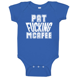 Fcking Pat Mcafee Indianapolis Football Team Favorite Player Fan Baby One Piece Fcking Pat Mcafee Indianapolis Football Team Favorite Player Fan Baby One Piece