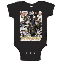 Golden Misfits Las Vegas Hockey Marc-andre Fleury Mashup Super Fan Baby One Piece