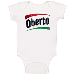 Oberto Logo Popular Beef Jerky Brand Food Company Fan Gift Baby One Piece Oberto Logo Popular Beef Jerky Brand Food Company Fan Gift Baby One Piece