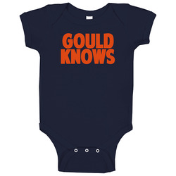 Robbie Gould Knows Chicago Football Player Sports Fan Baby One Piece Robbie Gould Knows Chicago Football Player Sports Fan Baby One Piece