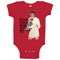Hap Happiest National Lampoons Christmas Vacation Quote Eddie Baby One Piece Hap Happiest National Lampoons Christmas Vacation Quote Eddie Baby One Piece