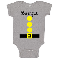 Bashful Snow White And The Seven Dwarfs Halloween Costume Baby One Piece Bashful Snow White And The Seven Dwarfs Halloween Costume Baby One Piece