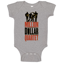 The Million Dollar Quartet Musical Baby One Piece The Million Dollar Quartet Musical Baby One Piece