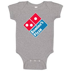 Domino's Pizza Favourite Food Baby One Piece Domino's Pizza Favourite Food Baby One Piece