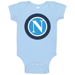 Napoli Italy Soccer Logo Baby One Piece Napoli Italy Soccer Logo Baby One Piece