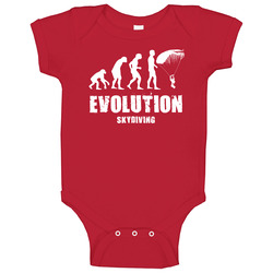 Evolution Skydiving Baby One Piece Evolution Skydiving Baby One Piece
