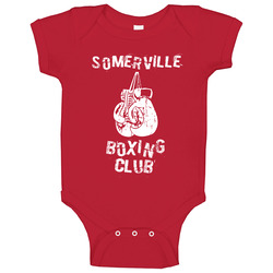 Somerville Boxing Club City Baby One Piece Somerville Boxing Club City Baby One Piece