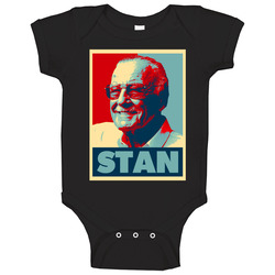 Stan Lee Comic Book Legend Hope Style Baby One Piece Stan Lee Comic Book Legend Hope Style Baby One Piece