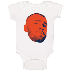 Giorgi Bezhanishvili University Of Illinois College Basketball Player Big Head Fan Baby One Piece