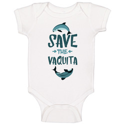 Internation Save The Vaquita Dolphine Day Baby One Piece Internation Save The Vaquita Dolphine Day Baby One Piece