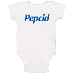 Pepcid Best Over The Counter Medication Logo Baby One Piece Pepcid Best Over The Counter Medication Logo Baby One Piece