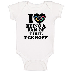 Tiril Eckhoff Norway I Love Being A Fan Pyeongchang 2018 Fan Baby One Piece Tiril Eckhoff Norway I Love Being A Fan Pyeongchang 2018 Fan Baby One Piece