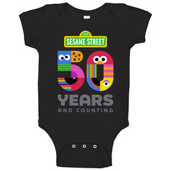 Sesame Street 50 Years Kids Tv Educational Tv Show Baby One Piece Sesame Street 50 Years Kids Tv Educational Tv Show Baby One Piece