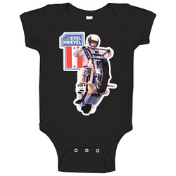 Evel Knievel Stunt Master Baby One Piece Evel Knievel Stunt Master Baby One Piece