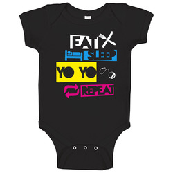 Eat Sleep Yo Yo Repeat Baby One Piece Eat Sleep Yo Yo Repeat Baby One Piece
