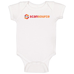 Scansource Inc Nasdaq Company Logo Employee Fan Baby One Piece Scansource Inc Nasdaq Company Logo Employee Fan Baby One Piece
