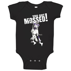 You Got Mossed Randy Moss Sports Analyst Minnesota Football Fan Baby One Piece You Got Mossed Randy Moss Sports Analyst Minnesota Football Fan Baby One Piece