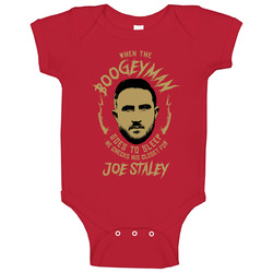 Boogeyman Checks For Joe Staley San Francisco Football Baby One Piece Boogeyman Checks For Joe Staley San Francisco Football Baby One Piece