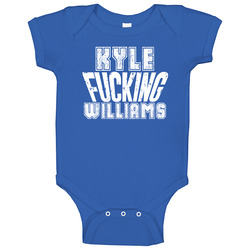 Fcking Kyle Williams Buffalo Football Team Favorite Player Fan Baby One Piece Fcking Kyle Williams Buffalo Football Team Favorite Player Fan Baby One Piece