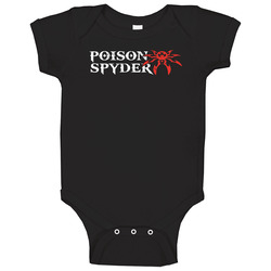 Poison Spyder Customs Automobile Car Truck Motorcycle Parts Cool Distressed Style Brand Logo Emblem Baby One Piece Poison Spyder Customs Automobile Car Truck Motorcycle Parts Cool Distressed Style Brand Logo Emblem Baby One Piece