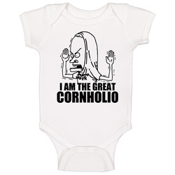 Beavis And Butthead Cornholio Baby One Piece Beavis And Butthead Cornholio Baby One Piece