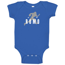 Air Tony Romo Dallas Football Player Fan Parody Baby One Piece Air Tony Romo Dallas Football Player Fan Parody Baby One Piece