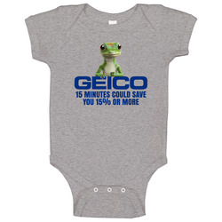 15 Minutes Could Save You Geico Most Memorable Ad Slogan Raglan Baby One Piece 15 Minutes Could Save You Geico Most Memorable Ad Slogan Raglan Baby One Piece