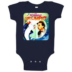 The Incredible Mr Limpet Movie Baby One Piece The Incredible Mr Limpet Movie Baby One Piece