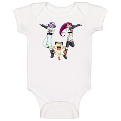 Team Rocket Pokemon Video Game Baby One Piece Team Rocket Pokemon Video Game Baby One Piece