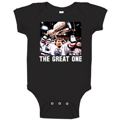 Wayne Gretzky Hockey Legend Baby One Piece Wayne Gretzky Hockey Legend Baby One Piece