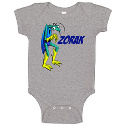 Zorak Space Ghost Baby One Piece Zorak Space Ghost Baby One Piece