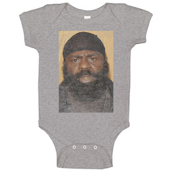 Kimbo Slice Mma Fighter Vintage Style Baby One Piece Kimbo Slice Mma Fighter Vintage Style Baby One Piece