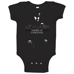 American Gangster Denzel Washington Baby One Piece American Gangster Denzel Washington Baby One Piece