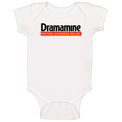 Dramamine Best Over The Counter Medication Logo Baby One Piece Dramamine Best Over The Counter Medication Logo Baby One Piece