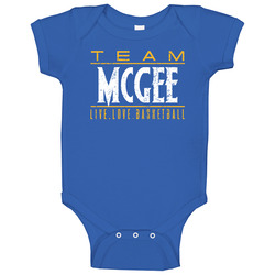 Javale Mcgee Live Love Golden State Basketball Team Fan Sports Baby One Piece Javale Mcgee Live Love Golden State Basketball Team Fan Sports Baby One Piece