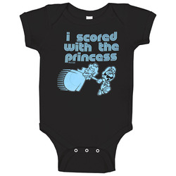 I Scored With The Princess Super Mario Gamer Funny Baby One Piece I Scored With The Princess Super Mario Gamer Funny Baby One Piece
