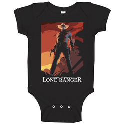 The Lone Ranger Comic Baby One Piece The Lone Ranger Comic Baby One Piece