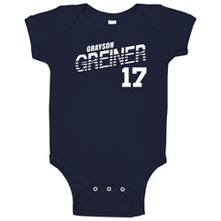 Grayson Greiner 17 Favorite Player Detroit Baseball Fan Baby One Piece Grayson Greiner 17 Favorite Player Detroit Baseball Fan Baby One Piece