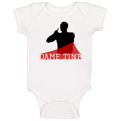 Damian Lillard Dame Time Baby One Piece