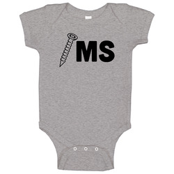 Screw Ms Unisex Baby One Piece Screw Ms Unisex Baby One Piece