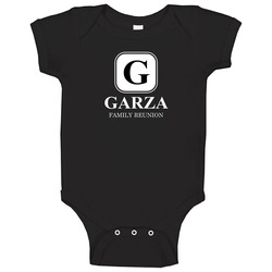 Garza Family Reunion Heritage Last Name Surname Baby One Piece Garza Family Reunion Heritage Last Name Surname Baby One Piece
