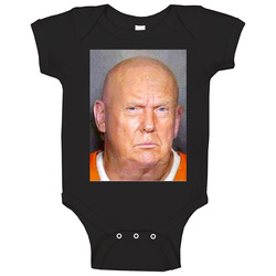 Donald Trump Mugshot Republican Corupt President Political Baby One Piece Donald Trump Mugshot Republican Corupt President Political Baby One Piece