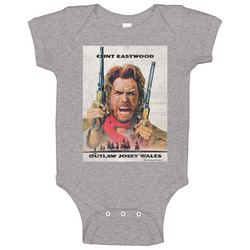 The Outlaw Josey Wales Vintage Movie Fan Baby One Piece The Outlaw Josey Wales Vintage Movie Fan Baby One Piece